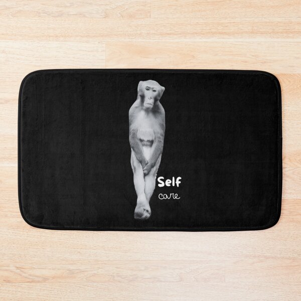 Item preview, Self Care monkey  designed and sold by MotivaChic.