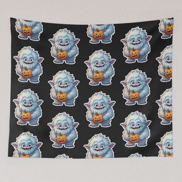 Item preview, Halloween Cartoon Yeti designed and sold by Krieghorn.