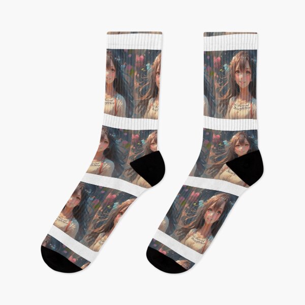 Item preview, Gods beloved daughter is beautiful girl anime cute happy christian gifts  designed and sold by thankful-loco.
