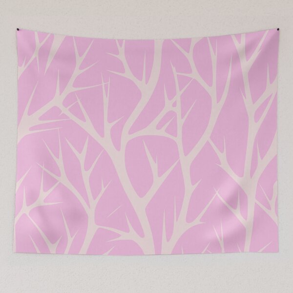 Item preview, Pink Branch pattern designed and sold by Pixevol.