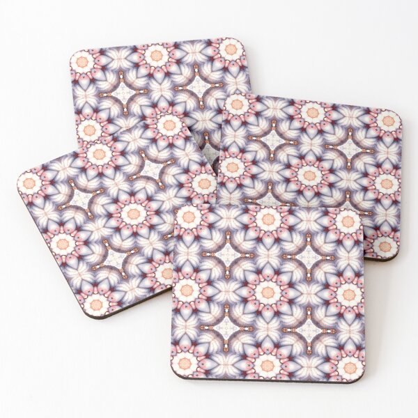 Item preview, White Pink and Blue Psychedelic Pattern designed and sold by DammyK89.