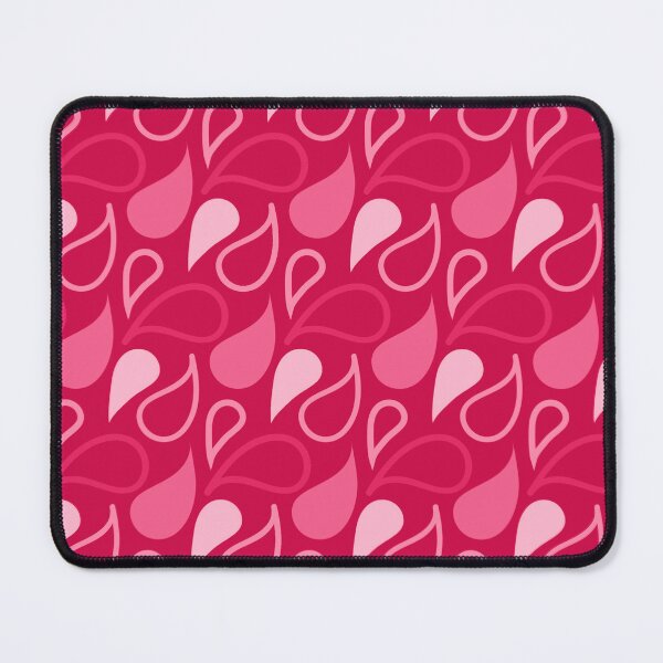Item preview, Pink shades paisley seamless pattern print designed and sold by SpinklyCreations.
