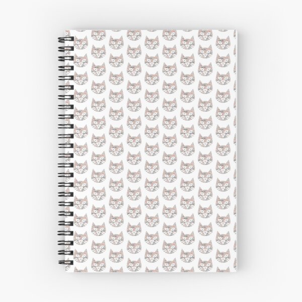 Item preview, A cool cat face in a letter pattern for cat lovers with the words Cat Fan. designed and sold by SaraSumi.