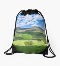 Lake District landscape Drawstring Bag