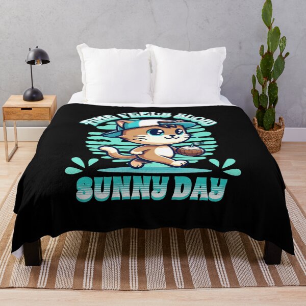Item preview, Sunny Day Cartoon Cat designed and sold by InsanseCreation.