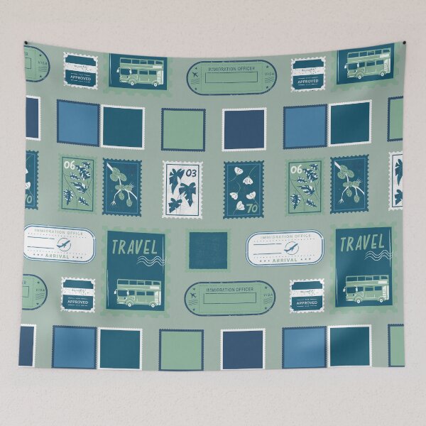 Item preview, Navy Blue Aesthetic - Journaling Sticker Sheet designed and sold by Andreria.