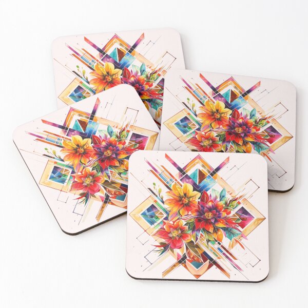 Item preview, Floral Fusion in Geometry designed and sold by emilykang.