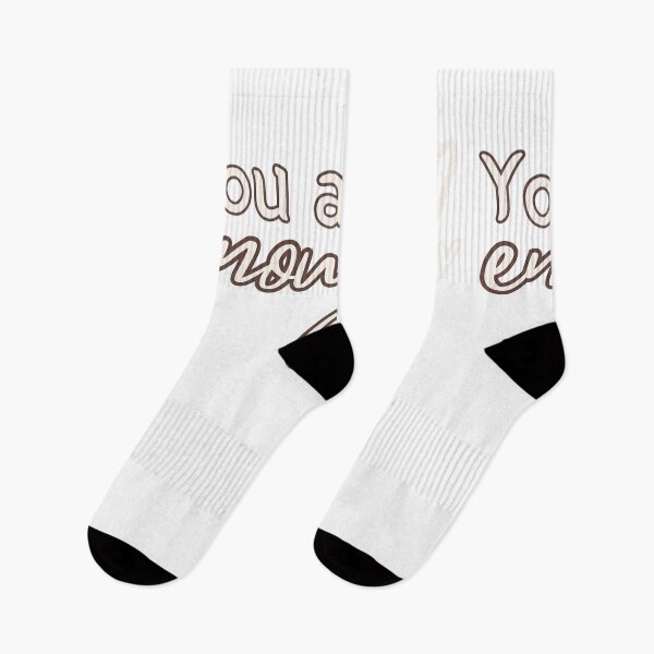Item preview, Unisex Trendy Apparel - 'You are enough' Custom modern Design designed and sold by Designer-Haven.