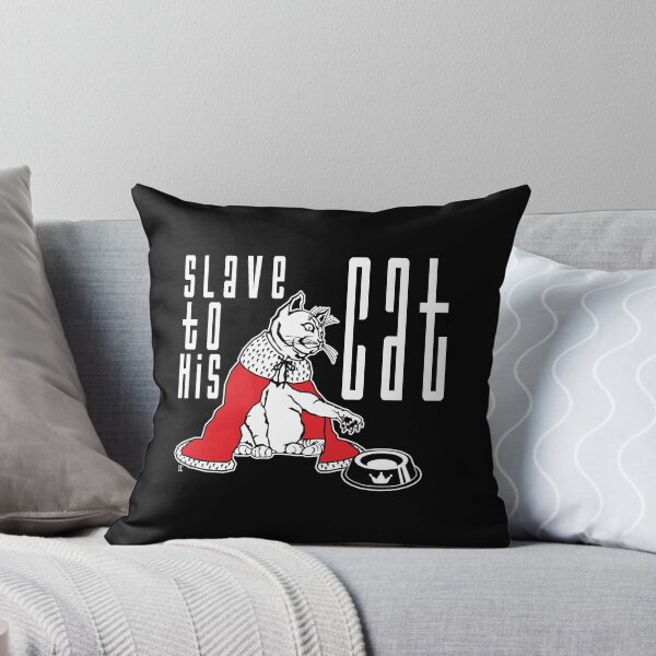 Item preview, Slave to his cat. (dark background) designed and sold by sarabeevart.