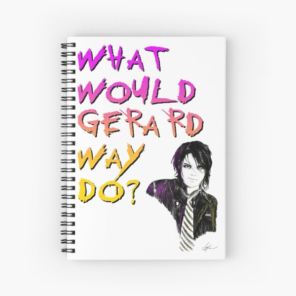 Item preview, What Would Gerard Way Do? Notebook Design designed and sold by ArtWithArchie.