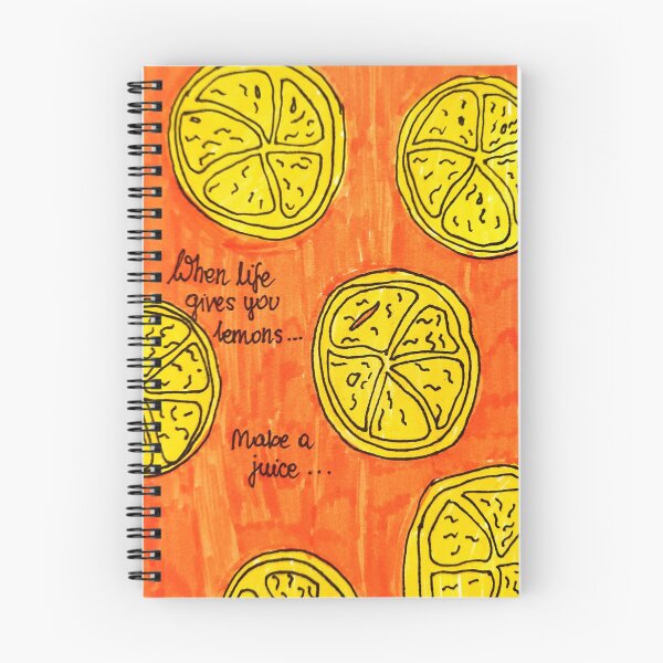 Item preview, Fun Lemon Slice Illustration with Motivational Quote designed and sold by MonanaPaveliani.