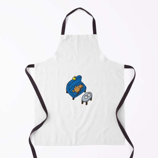 Item preview, a Cat and a Duck on the couch designed and sold by superbaechoo.