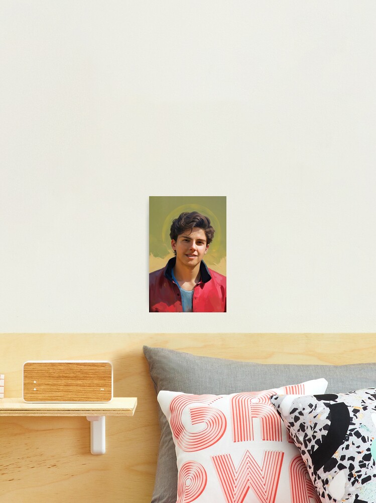 Thumbnail 2 of 3, Photographic Print, Blessed Carlo Acutis, Millennial Saint, Young and Handsome V.6 designed and sold by Varnachitra.