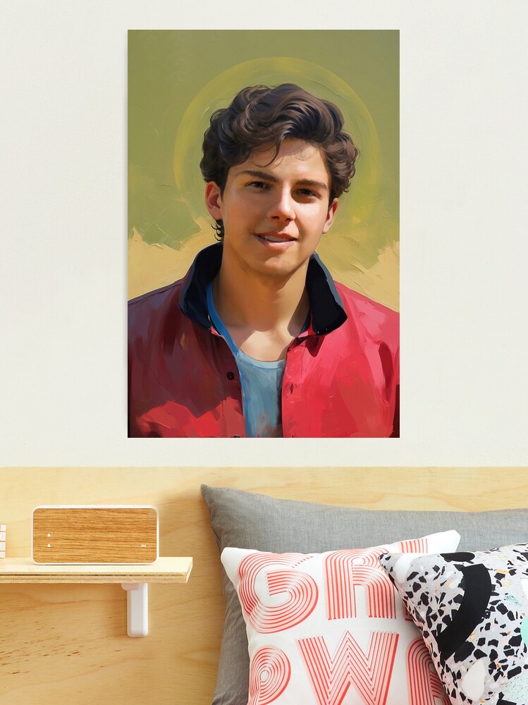 Thumbnail 2 of 3, Photographic Print, Blessed Carlo Acutis, Millennial Saint, Young and Handsome V.6 designed and sold by Varnachitra.