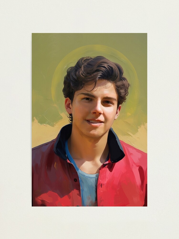 Thumbnail 1 of 3, Photographic Print, Blessed Carlo Acutis, Millennial Saint, Young and Handsome V.6 designed and sold by Varnachitra.