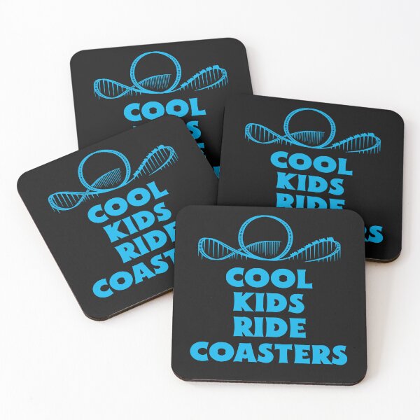 Item preview, Cool Kids ride coasters designed and sold by 87-Aesthetics.