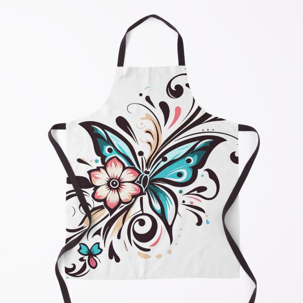 Item preview, Abstract Butterfly Tattoo Design designed and sold by Lyssarien.