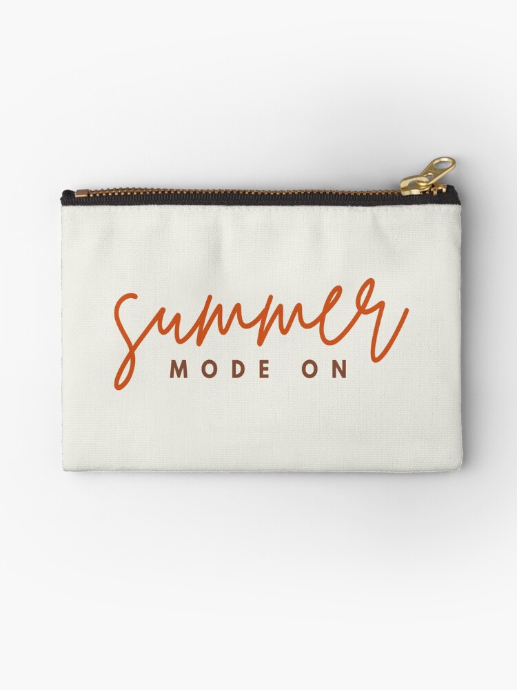 Thumbnail 1 of 4, Zipper Pouch, Summer Mode On designed and sold by newmariaph.