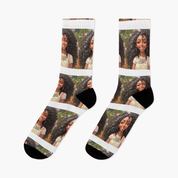 Item preview, Gods daughter is beloved beautiful anime  girl with curly hair cute christian gifts  designed and sold by thankful-loco.