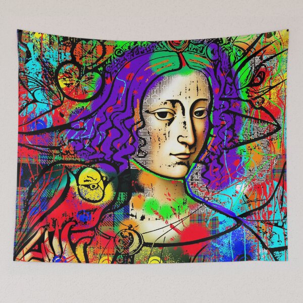 Item preview, Lady with a parrot designed and sold by XANA-.