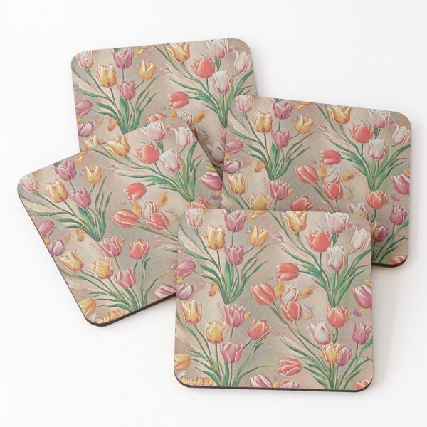 Item preview, Floral pattern. Colorful flowers.Tulips designed and sold by MagelliShop.