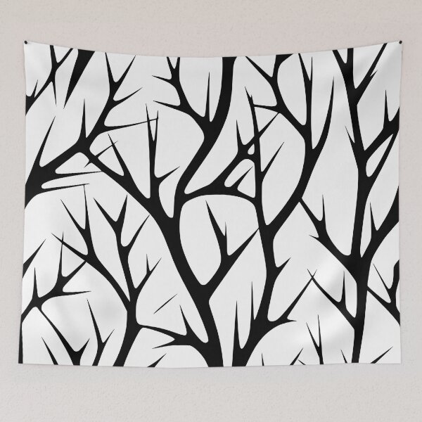 Item preview, Black Branch pattern designed and sold by Pixevol.