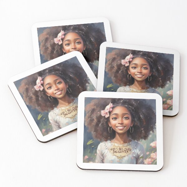 Item preview, Gods daughter is beloved beautiful anime girl with great hair cute christian gifts  designed and sold by thankful-loco.