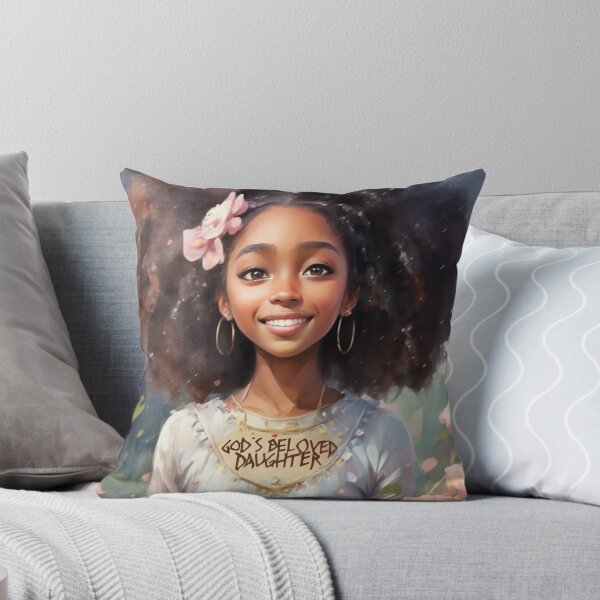 Item preview, Gods daughter is beloved beautiful anime girl with great hair cute christian gifts  designed and sold by thankful-loco.