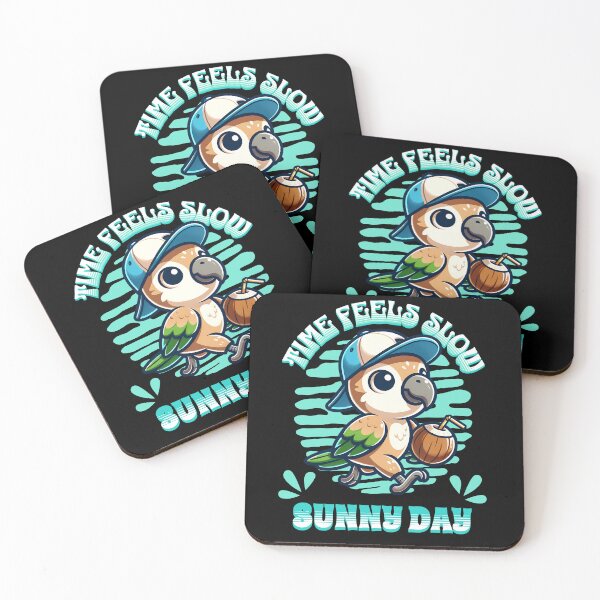 Item preview, Sunny Day Cartoon Parrot designed and sold by InsanseCreation.