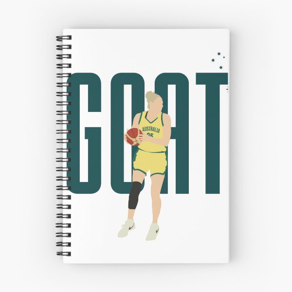 Item preview, Lauren Jackson - GOAT Australian Opals (green) - Black T-shirt designed and sold by FlindersStreet.