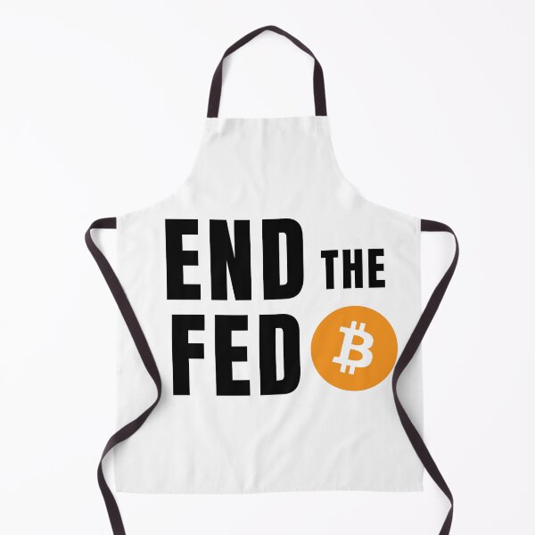 Item preview, End the Fed Bitcoin Logo designed and sold by NoCompetition.