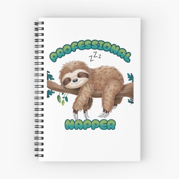 Item preview, Professional Napper Sloth designed and sold by CALIMASHIRTS.