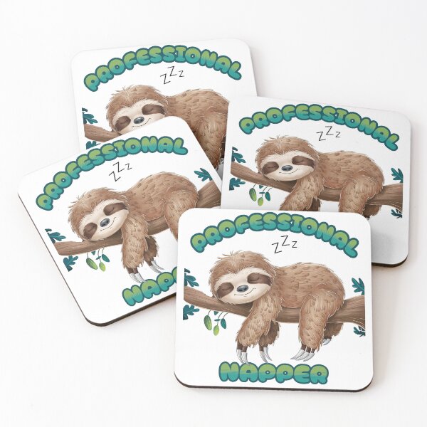 Item preview, Professional Napper Sloth designed and sold by CALIMASHIRTS.