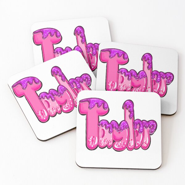 Item preview, Taylor girls name woman’s first name in pink purple bubble letters calligraphy personalised personalized customized name Gift for Taylor designed and sold by Artonmytee.