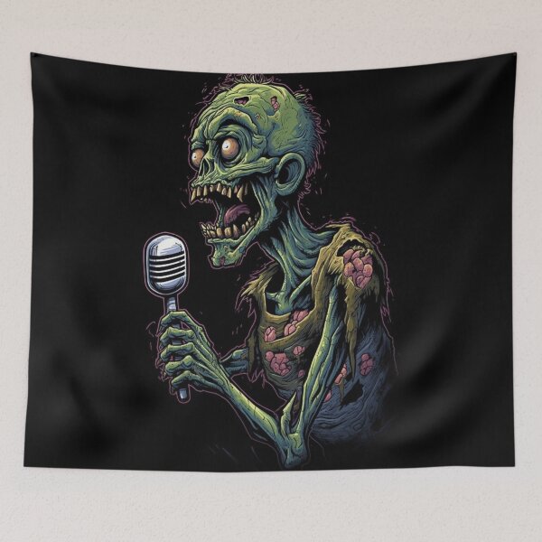 Item preview, Zombie Karaoke Night designed and sold by mittie101.