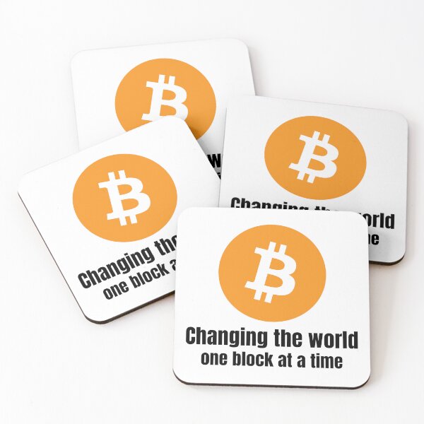 Item preview, Orange Bitcoin Logo Blockchain crypto designed and sold by NoCompetition.