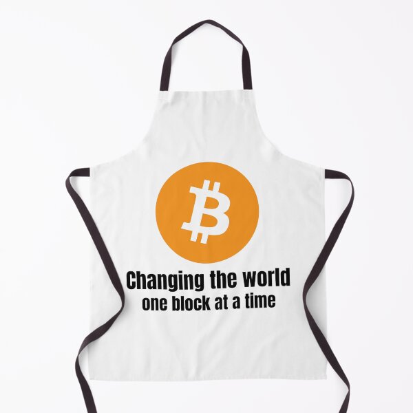 Item preview, Orange Bitcoin Logo Blockchain crypto designed and sold by NoCompetition.