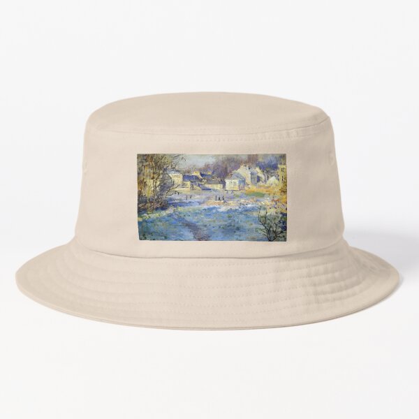 Vista previa del artículo con la obra «Escarcha blanca - 1875 - Claude Monet», diseñado y vendido por dottyshai.