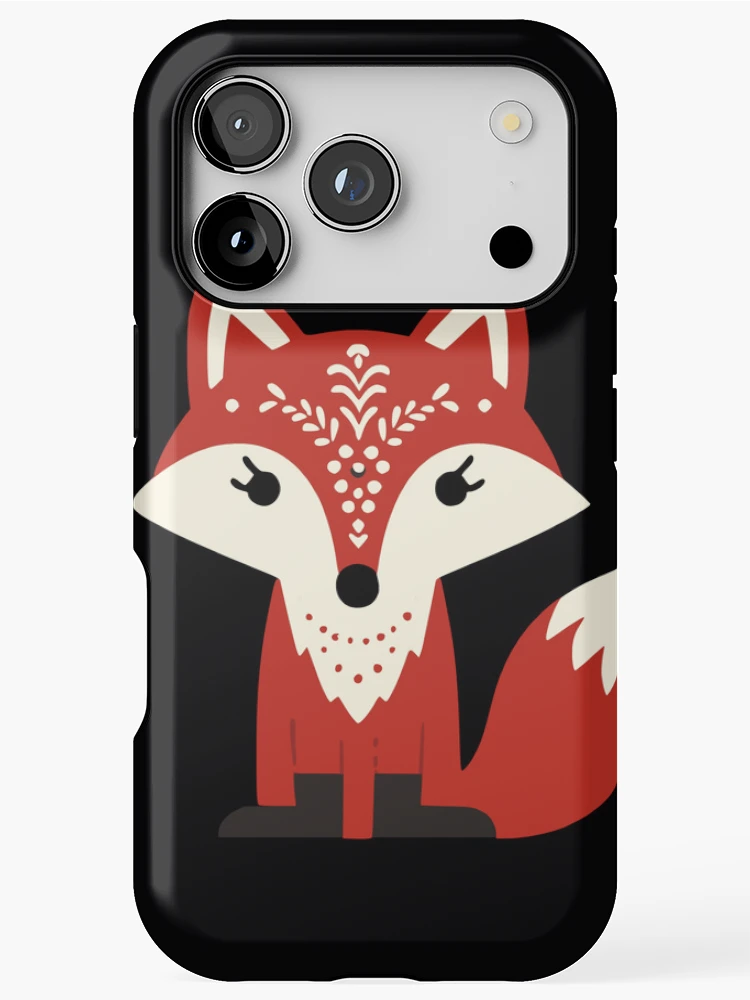 Thumbnail 1 of 4, iPhone Case, Fox designed and sold by FunkyPattern.