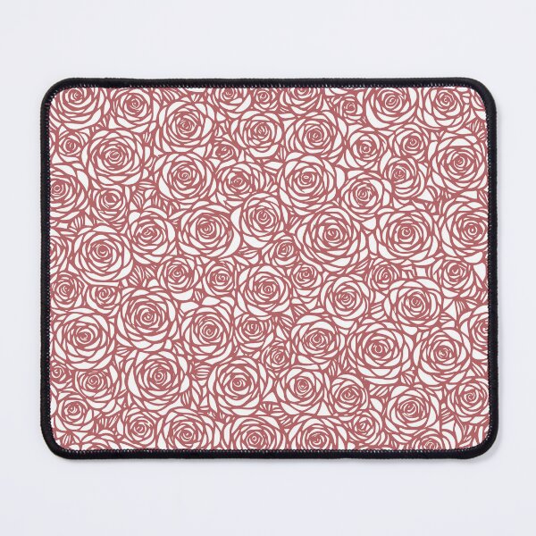 Item preview, Brown Surreal rose pattern designed and sold by Pixevol.