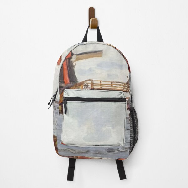 Item preview, Windmills near Zaandam - 1871 - Claude Monet designed and sold by dottyshai.