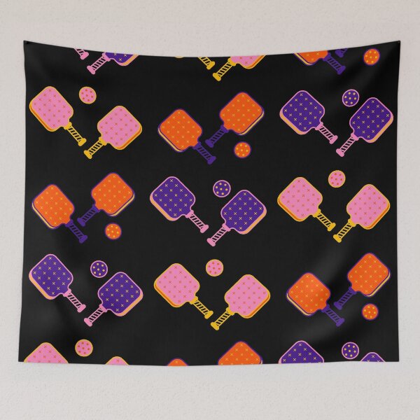 Item preview, Pickleball Retro Black designed and sold by MaiZephyr.
