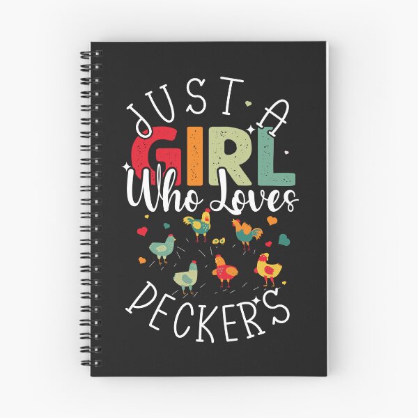 Item preview, Just a girl who loves Peckers Retro Vintage Chicken Lover Funny Saying designed and sold by REDDLINE.