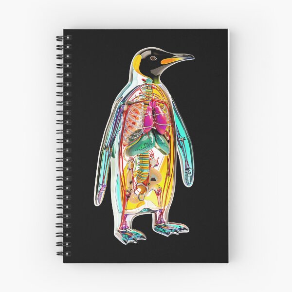 Item preview, Anatomy of a penguin designed and sold by MagicColorPrint.