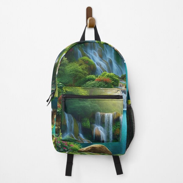 Item preview, Enchanted Waterfall Oasis designed and sold by Fashiospice07.