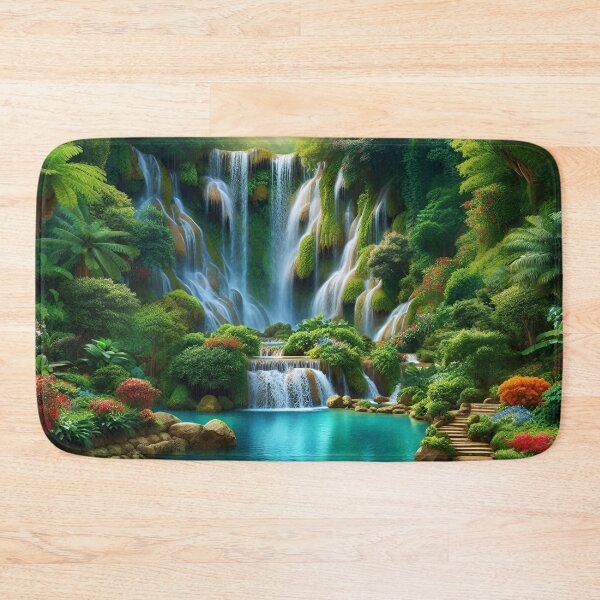 Item preview, Enchanted Waterfall Oasis designed and sold by Fashiospice07.