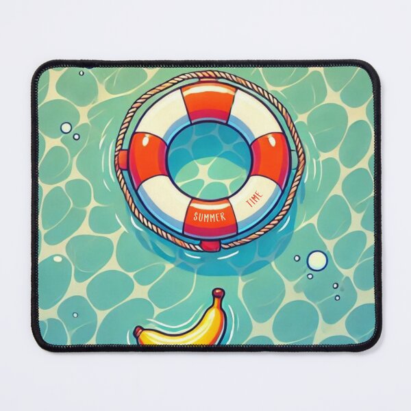 Item preview, Banana and water - lifebuoy to the rescue designed and sold by Funny-Banana.