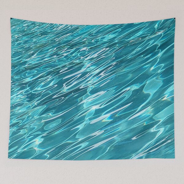 Item preview, Swimming Pool Blue Water Ripples Reflections designed and sold by KALEIDOSCOPE UK.