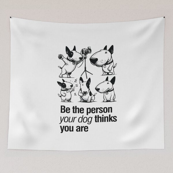 Item preview, Playful Bulldog Cartoon Pattern designed and sold by Andy-Many-Ideas.