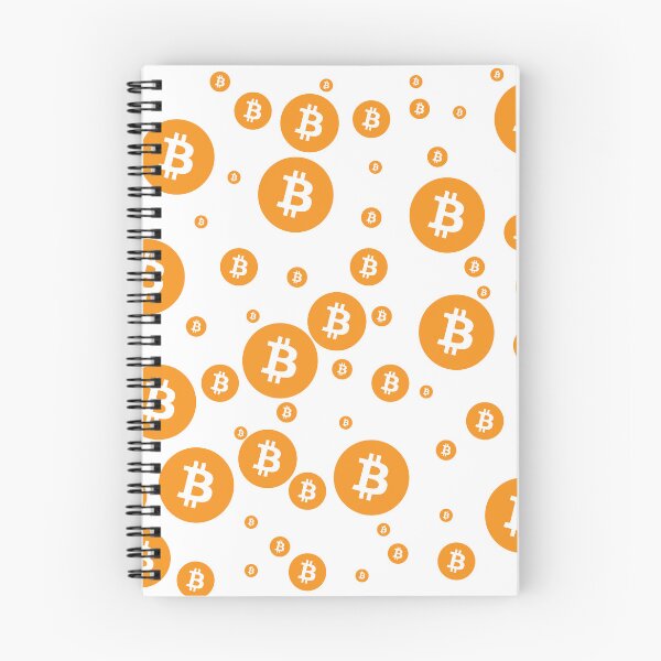 Item preview, Collage Orange Bitcoin Crypto logos designed and sold by NoCompetition.